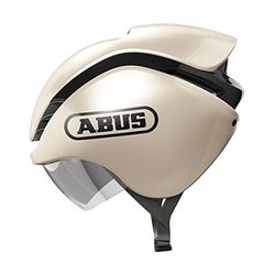 ABUS cykelhjälm GameChanger Tri – För triathleter och landsvägscyklister – Aerodynamik för bästa möjliga tid – För män och kvinnor – Guld, storlek M