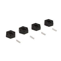 ECX Rueda Hex Set: 1/18 4 WD Todos los