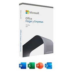 Microsoft Office 2021 Hogar y Empresas - Todas las aplicaciones clásicas de Office - Para 1 PC/Mac