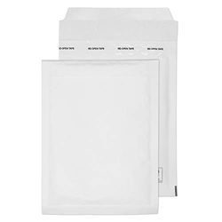 Purely Packaging 215 x 150 mm 90 Gsm Envolite Vadderat Bubbelkuvert Peel And Seal C/0 Vit, Förpackning Med 100
