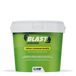 Camp BLAST Crema Lavamani Bianca, con Abrasivi Naturali, per Sporchi Difficili, con Glicerina, 4000 ml