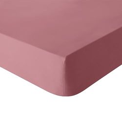 ITC Hoeslaken, katoen, Indiaas roze, 140 x 190 cm