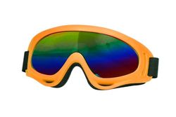 WILBERS & WILBERS 20164 - Skibril met spiegellens, feestbril voor carnaval en themafeesten