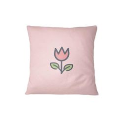 Bona Basics, Housse de Coussin décorative, Housse de Coussin décorative, décoration de Maison, pour canapé, café, Taille : 60 x 60 cm, Couleur : Rose Clair