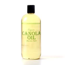 Mystic Moments Canola (Semilla De Colza) Orgánico Aceite Portador - 500ml - 100% Puro