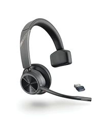 POLY Voyager 4310 UC Headset Draadloos Hoofdband Kantoor/callcenter USB Type-A Bluetooth Zwart