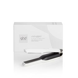 ghd Unplugged Cordless Hair Styler in White - On The Go Portable Travel Hair Straightener, Top Up Tool