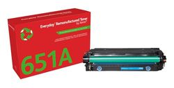 Everyday by Xerox Cyan Toner compatible with HP 651A HP 650A HP 307A (CE341A/CE271A/CE741A), Standard Capacity