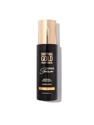 Dripping Gold Express Tanning Serum Dark – Fast-Acting Self Tanner for a Golden Glow – Hydrating & Streak-Free – Vegan & Skin-Friendly – Develops in 1 Hour – Long-Lasting & Buildable Tan