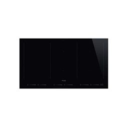 SMEG SIM693WLD Piano Cottura Nero Incasso A induzione, 2100 W, Glass