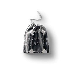 Bonamaison Printed Cotton Produce Bag with Drawstring, Reusable Grocery Bag, Biodegradable Eco-Friendly Bags, Travel Pouch, Sachet Bags, Shopping Bag, Eco Friendly, Foldable, Size: 20x30 Cm