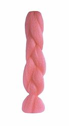 American Dream Brilliant Jumbo Kanekelon Braid for Hair Weaves, Dreads and Avant Garde Creative Styling, Pink