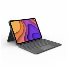 Logitech Folio Touch iPad-Toetsenbordcase voor iPad Air 4e & 5e generatie, Spaans QWERTY indeling - Grijs