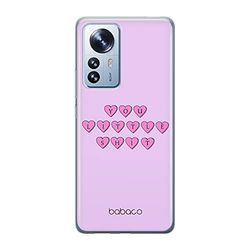ERT GROUP mobiel telefoonhoesje voor Xiaomi 12 PRO origineel en officieel erkend Babaco patroon 90's Girl 015 optimaal aangepast aan de vorm van de mobiele telefoon, hoesje is gemaakt van TPU