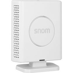 Snom M400 Base DECT pour TéLéPhone Fixe sans Fil - Jusqu'à 20 Combinés Et 10 Appels Simultanés, Mises À Jour sans Fil, Sécurité TLS & SRTP - TéLéPhone Fixe VoIP