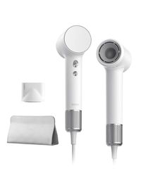 Laifen Mini Sèche-cheveux 200M d'Ions Négatifs Moteur Brushless 110K tr/min Séchage Rapide Contrôle Intelligent de Température Mode Enfant Buse Magnétique Bruit Réduit Léger 299g Maison Voyage (Blanc)