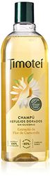 Timotei Shampooing reflets dorés pour cheveux blonds avec extrait de fleur de camomille avec nettoyants d'origine végétale, 95% d'ingrédients d'origine naturelle sans silicone 400 ml