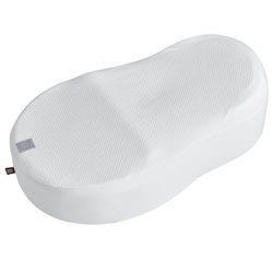 Red Castle Drap Housse Cocoonaby Fleur de algodão branco