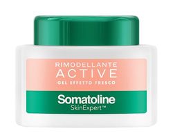 Somatoline SkinExpert, Rimodellante Active Gel Effetto Fresco, Trattamento Gambe Rimodellante, con Caffeina Pura e Kigelia Africana, 250ml