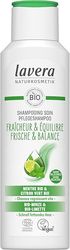 lavera Shampooing Soin Fraîcheur & Équilibre - sans silicone - Fraîcheur durable & cuir chevelu équilibré - vegan - cosmétiques naturels - 250 ml