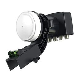 Visiblewave 4K Quad LNB 4 utgång HD för SKY HD/Freesat HD med konsol
