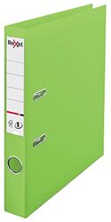 Rexel Choices, A4 Lever Arch File, 50 mm Spine, 350 Sheet Capacity, Plastic Cover, File Folder, 2115509, Light Green