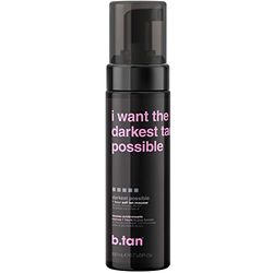 b.tan Espuma Autobronceadora Oscuro Posible | I Want The Darkest Tan Possible - 1 hora, Sin olor a bronceado falso, Apto para veganos, sin crueldad animal, 200ml
