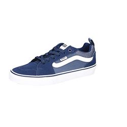 Vans Filmore Sapatilhas para homem, Suede Canvas Dress Blues vintage índigo