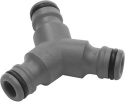 Gardena Y-piece: Pour la branche de tuyauterie, la connexion à la courbe de tuyau à la transition de tuyaux de 19mm (3/4 Pouce) à 13mm (1/2 Pouce) pour la même utilisation d'une source d'eau (2934-20)