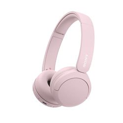 Sony WH-CH520 Cuffie On-Ear Bluetooth senza fili, suono di alta qualità, design leggero, durata della batteria fino a 50 ore, ricarica rapida, qualità delle chiamate chiara, iOS e Android - Pink