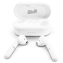 Walk Écouteurs Intra-Auriculaires sans Fil Audio True avec kit de Nettoyage Bass Boost TruSound