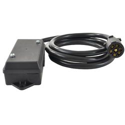 Conntek 10110-124BX Overall 10FT 7-weg Plug Inline Trailer Cord met 7-Gang aansluitdoos