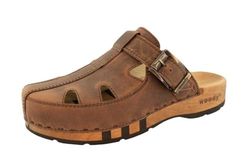 Woody Homme Freddy Sabot, Tabac, 41 EU