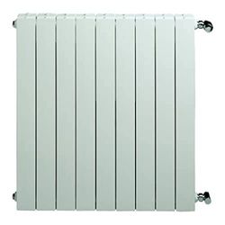 Voltman Q500 el08 ral9010 Radiateur eau chaude 8 Eléments