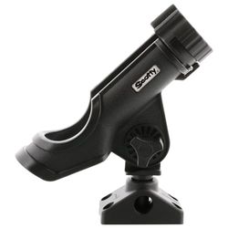Scotty 230-BK Powerlock Black Rod Holder with 241 Side Deck Mount