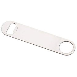 Piazza 476800 - Abrebotellas plano de acero (18 cm)