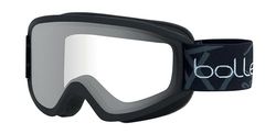 Bolle -FREEZE Óculos de esqui pretos opacos, vermelho claro, óculos de proteção para a neve, adulto unissexo, M