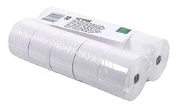 Exacompta - Réf. 42150E - Lot de 10 Bobines pour tickets de caisse - largeur 44 mm x diamètre 70 mm - mandrin 12 mm - 1 pli thermique 55g/m2 sans BPA - Métrage (+ ou - 2m) : 60 m - Blanc