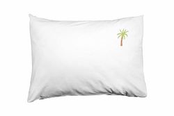Bona Basics, Funda de cojín decorativa, decoración del hogar, para sofá, cafetería, Tamaño: 50x35 cm, Color: Blanco