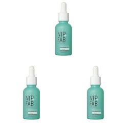 Nip + Fab Hyaluronic Acid Fix Extreme 4 2% Concentrate, Daily Concentrated Drops for Face, Quick Drying Serum for Hydration, Dewy, Visibly Plumped Skin (Pack of 3)