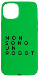 Non sono un robot. Identità umana certificata Custodia per iPhone 15 Plus