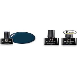Bluesky Gel Nail Polish, Winter Sky A057, Dark Blue and No Wipe Top Coat and Base Coat, Soak Off LED UV Gel Nail Polish Set, Long Lasting, Shiny, High Gloss Finish, Clear, 2 x 10ml Bottles
