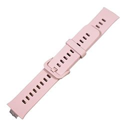 FRIENDLY LICENSE - Bracelet compatible avec Huawei Watch Fit - Fabriqué en silicone résistant - Couleur rose - Protège votre dipositif - Remplacement de bracelet pour montre intelligente