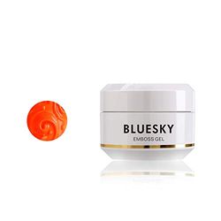 Bluesky UV Gel Emboss Carving Gel for Nail Art, Orange, 04, 8 ml (Requires Curing Under UV/LED Lamp)
