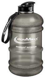 IronMaxx Water Gallon - Frosted Grey 2200ml | Senza BPA e DEHP | Borraccia ermetica con scala graduata | Disponibile in vari colori – perfetta per sport, lavoro e uso quotidiano