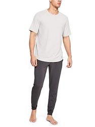 Under Armour (UNDKU Recovery Sleepwear Crew Camisa Manga Corta, Hombre, Blanco, LG