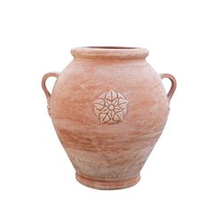 Biscottini Vasi terracotta grandi per piante 72x63x73 cm Made in Italy | Vaso grande da esterno artigianale