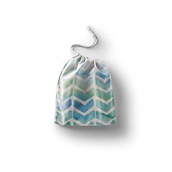 Bonamaison Printed Cotton Produce Bag with Drawstring, Reusable Grocery Bag, Biodegradable Eco-Friendly Bags, Travel Pouch, Sachet Bags, Shopping Bag, Eco Friendly, Foldable, Size: 12x15 Cm