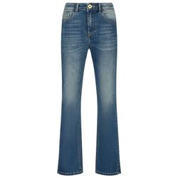 Vingino Girls Jeans Catie in Color Mid Blue Wash maat 3, blauw, 3 Jaren