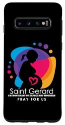 Coque pour Galaxy S10 Saint Gerard Majella - Saint patron catholique des femmes enceintes